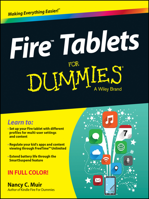 Title details for Fire Tablets For Dummies by Nancy C. Muir - Available